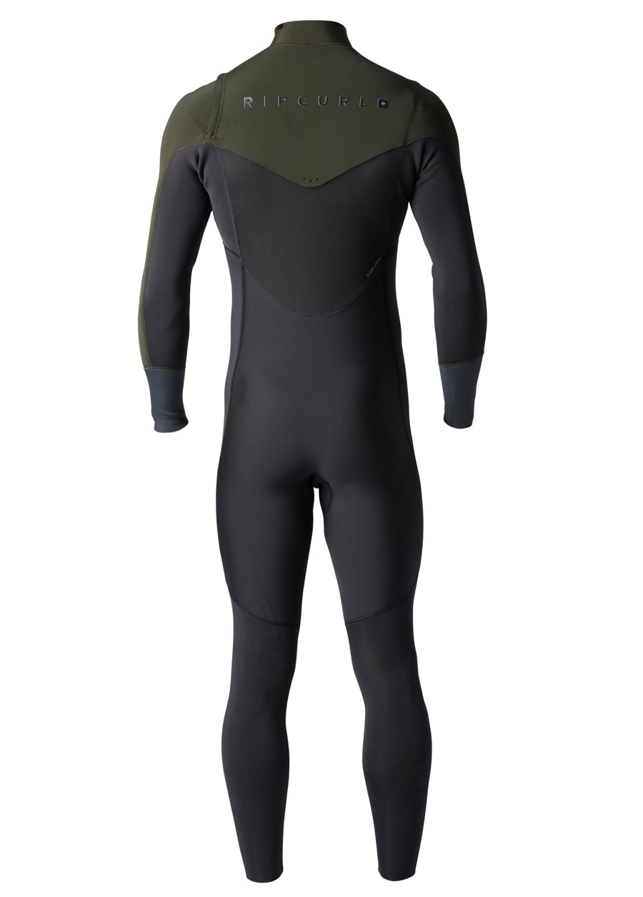 3/2mm Men's Rip Curl DAWN PATROL Chest Zip Fullsuit