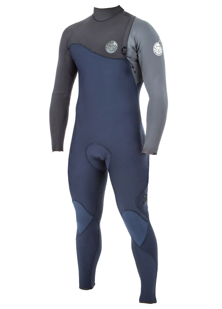 4/3mm Men's Rip Curl E-BOMB PRO Zip Free Fullsuit