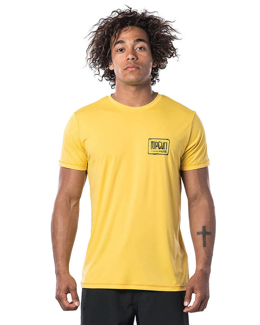 Men's Rip Curl NATIVE S/S Surf Tee Rashguard