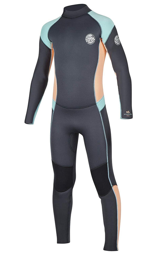 3/2mm Girl's Rip Curl DAWN PATROL GBS Fullsuit