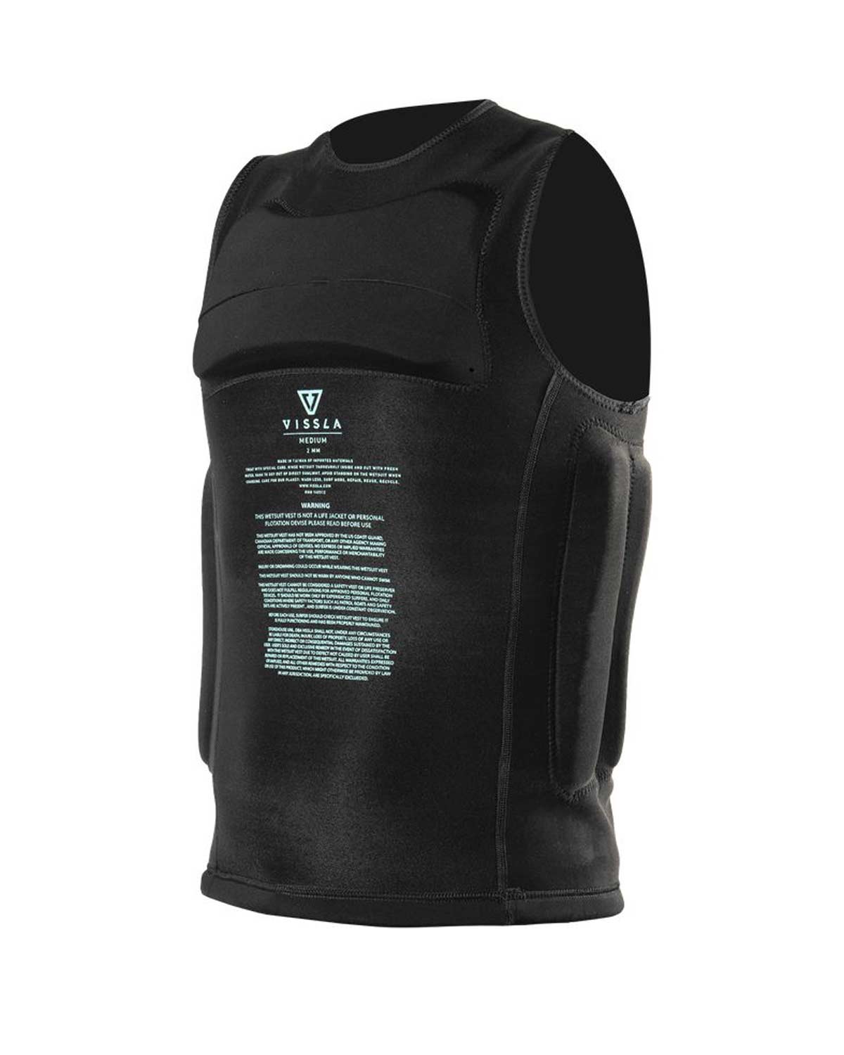 1.5mm Vissla Padded Impact Vest | Wetsuit Wearhouse