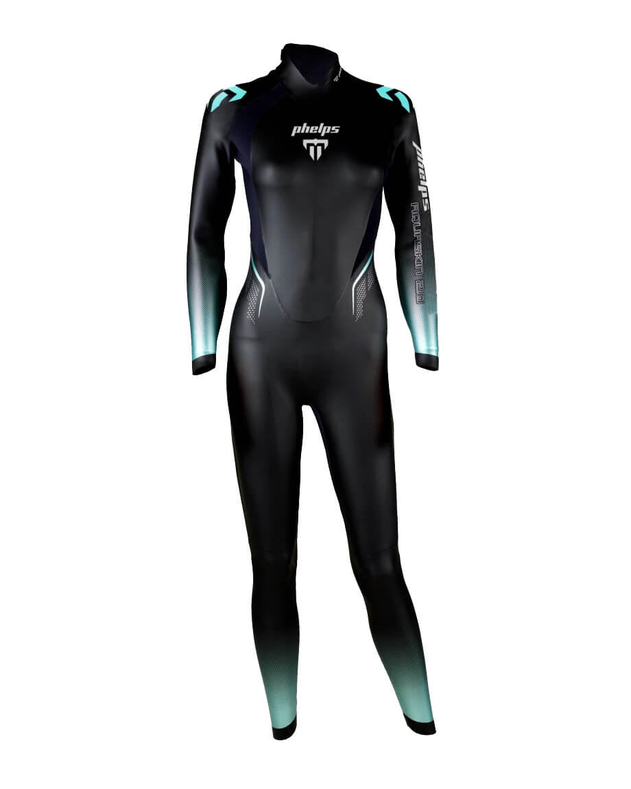 1.5mm Women's Aquasphere AQUASKIN V3 Triathlon Fullsuit