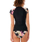 Women's Rip Curl North Shore Cap Sleeve Rashguard