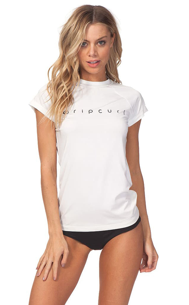 Women's Rip Curl DAWN PATROL Cap Sleeve Rashguard