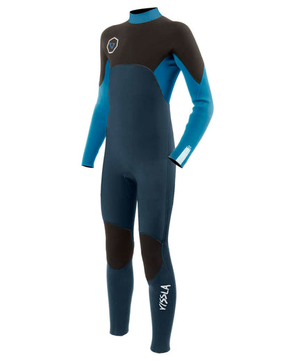 4/3mm Boy's Vissla 7 SEAS Back Zip Fullsuit